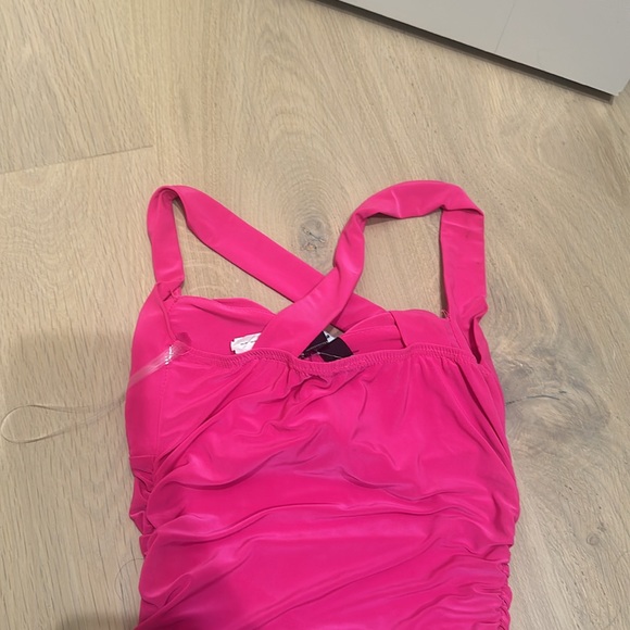 Windsor Cross Your Mind X-Back Short Dress Pink - Picture 3 of 4